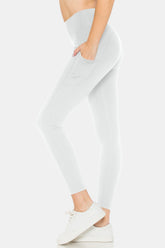 Leggings Depot Women's High Waist Leggings with Pockets - Stretchy, Moisture-Wicking, and Stylish
